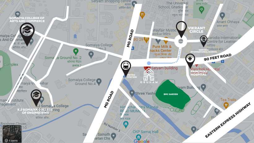  Yog Aashray,  Ghatkopar